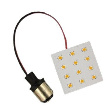 12 LED Bay15d Square Board (offset pins)