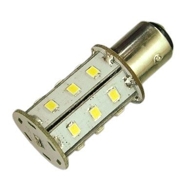 18 LED Bay15d Dusk to Dawn Sensor (offset pins)