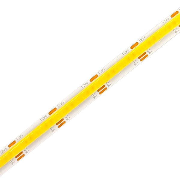 12V CCT COB LED Flexible Strip, 15W/m, IP20