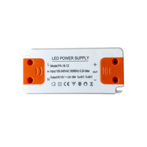 LED Driver - 12V 18W Constant Voltage