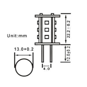15 LED G4 Tower3