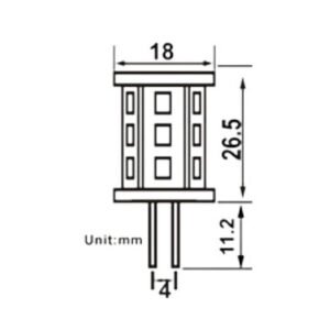 18 LED G4 Tower3