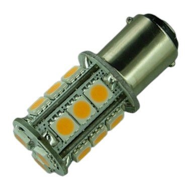 18 LED Ba15s Single Contact
