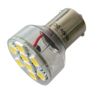 8 LED Ba15d Spotlight - Short Neck