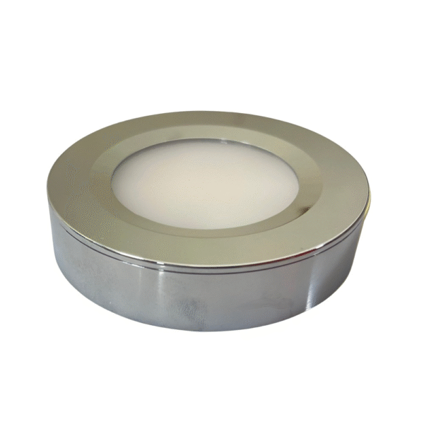LED Chrome Slim Downlight, Surface Mounted