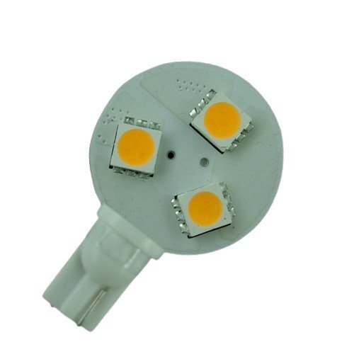 3 LED Side Pin T10 Wedge Base