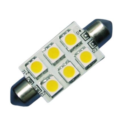 6 LED 42mm Festoon