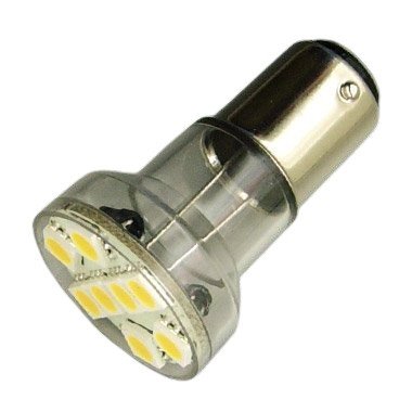 8 LED Ba15d Spotlight - Long Neck