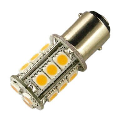 18 LED Bay15d Double Contact (offset pins)