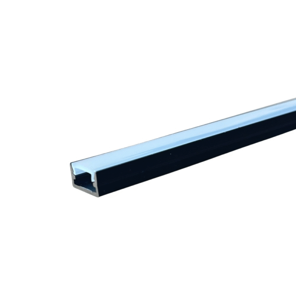 1m Black Mini Profile 12mm*7mm