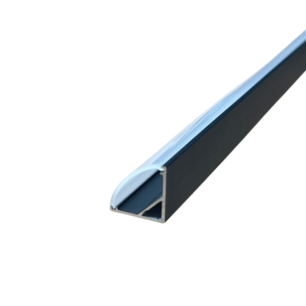 1m Black Corner Profile 16mm*16mm