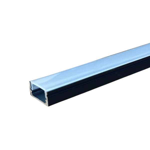 1m Black Slim Profile 17mm*8mm