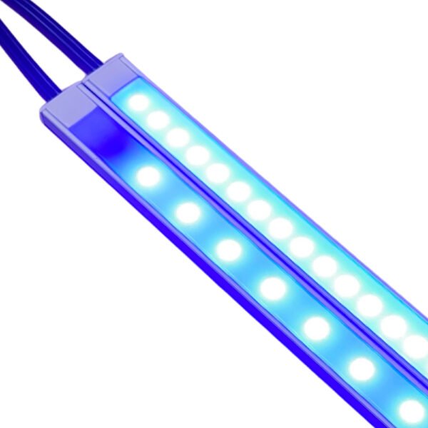 12V Low Profile Blue LED Light Bar - Different Lengths Available