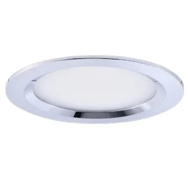 Aten Polished Chrome LED Downlight – 105mm, PWM Dimmable (12V / 24V)