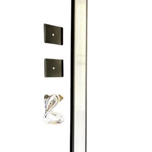 Rechargeable Black PIR 400mm LED2