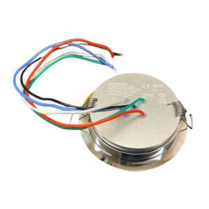 12V Chrome 70mm Colour Changing + Warm White LED3