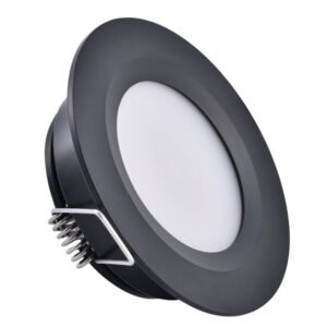 12V Black 86mm Colour Changing + Warm White LED