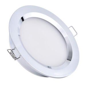 12V Chrome 86mm RGB+Warm White LED Downlight