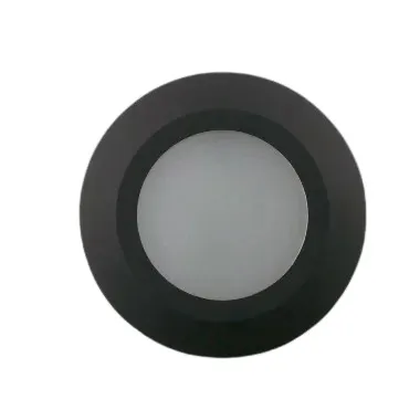 12V / 24V LED Black Slim Downlight, Recess Mounted
