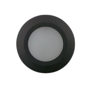 12V Touch Dimmable LED Lights - Black Downlight