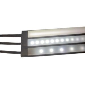 50cm Black Slim LED Fitting2