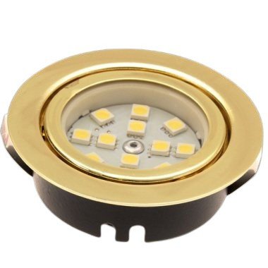 LED Gold Downlight, Recess Mounted