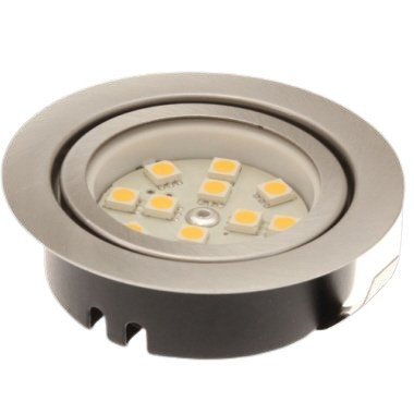 LED Nickel Downlight, Recess Mounted