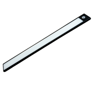Rechargeable Black PIR 400mm LED
