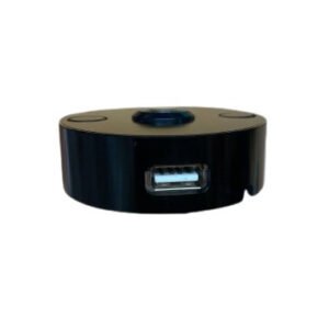 12V / 24V LED, Dimmable, Black Reading Light with USB Port2