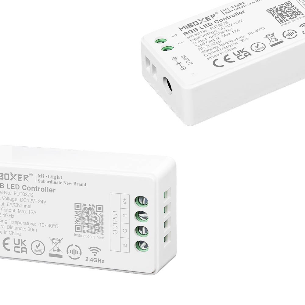 Mi Light Led Controllers Mi-Light RGB Controller (FUT037S) UK - Aten Lighting