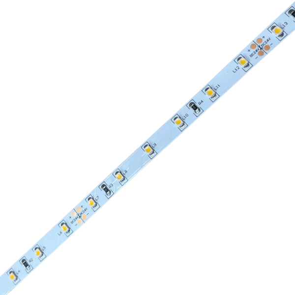 24V LED Strip Light – 4.8W/m Flexible Indoor Lighting Tape, IP20