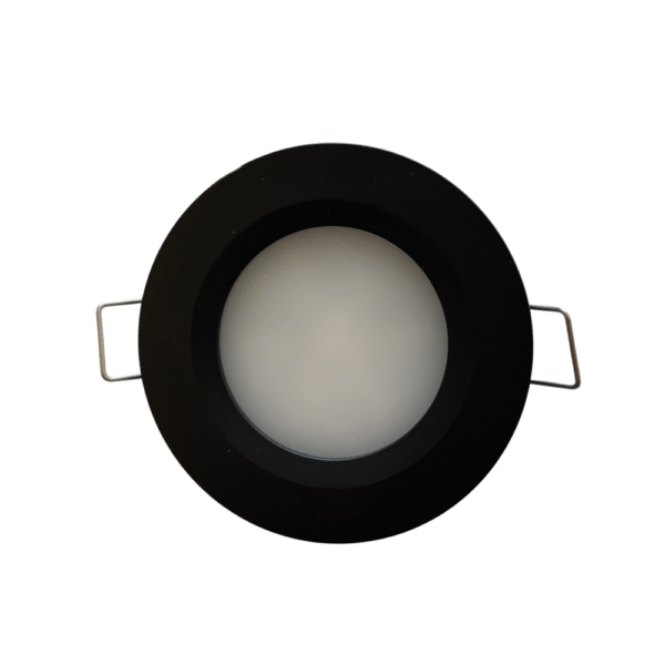 12V / 24V LED Black Adjustable White CCT, 70mm