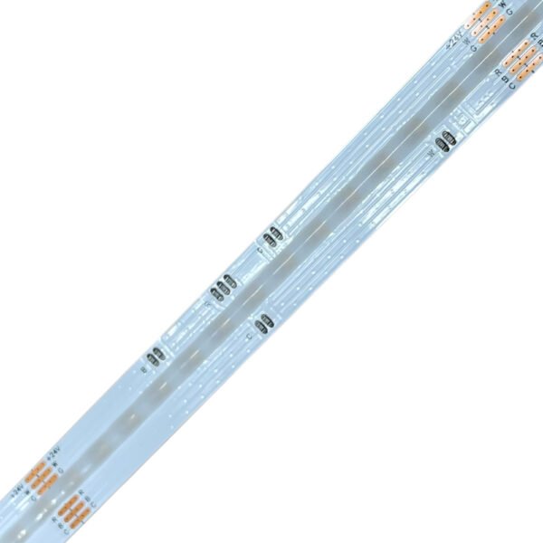 24V RGBCW COB LED Flexible Strip Light 17.5W/m – IP20 Indoor LED Tape with 5-in-1 RGB + Cool White +Warm White Chips