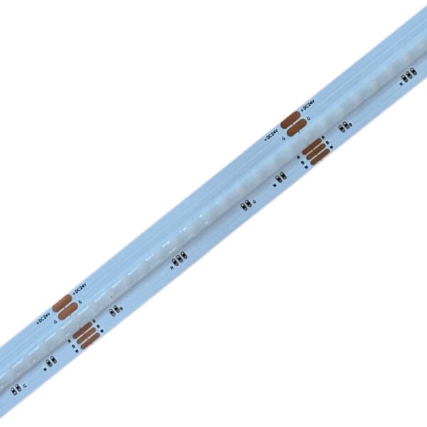 24V RGBW COB LED Flexible Strip Light 15W/m – IP20 Indoor LED Tape with 4-in-1 RGB + Warm White Chips