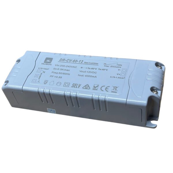 Dimmable LED Driver - 12V 60W TRIAC Constant Voltage (DR-CV-60)